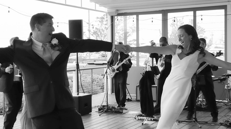 Happy Couple Wedding Day