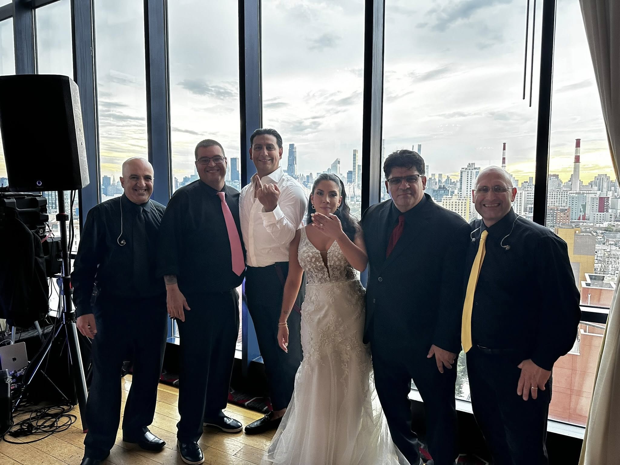 Happy Couple Wedding Day